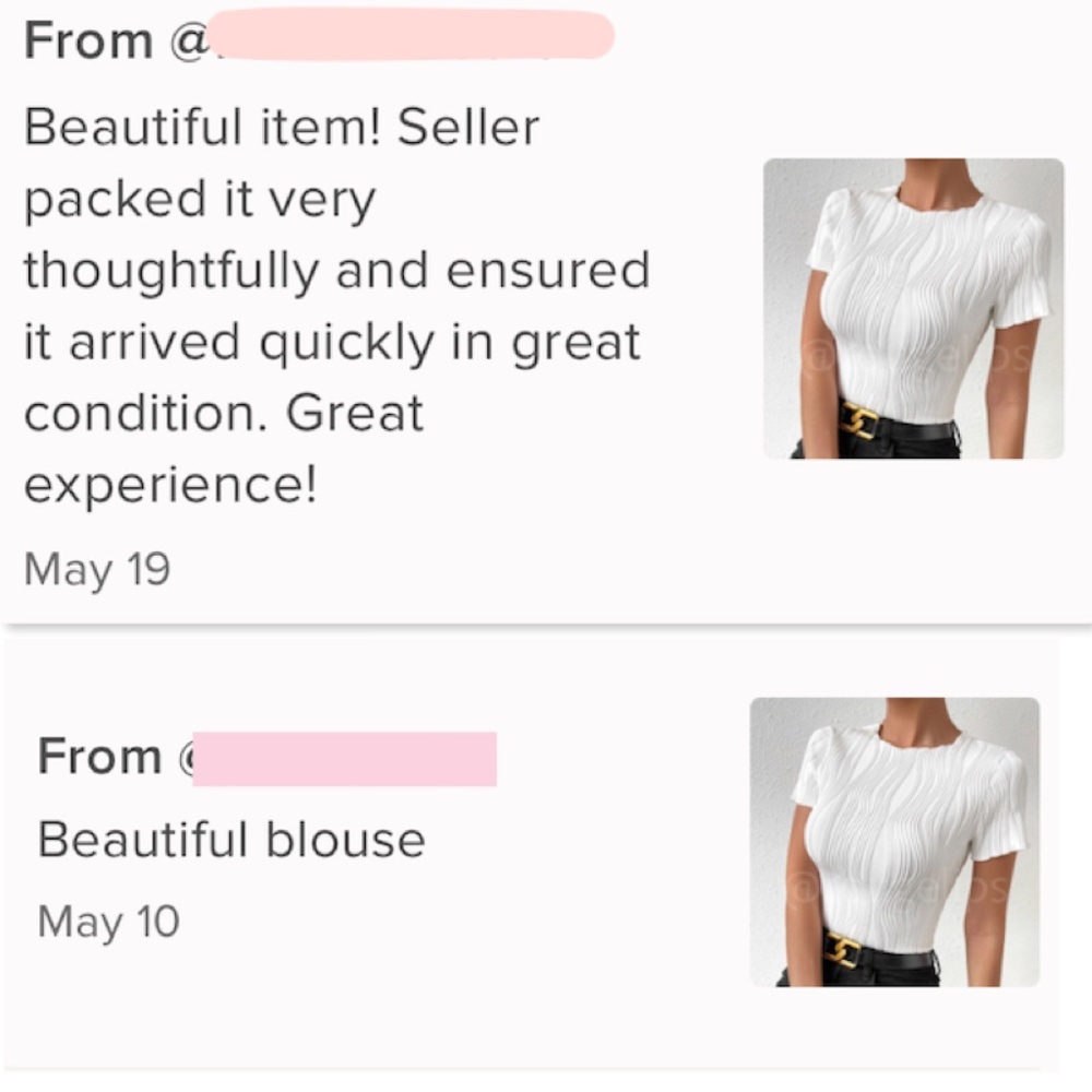 Textured Black Short Sleeve Fitted Tee Shirt Top - Picture 8 of 9